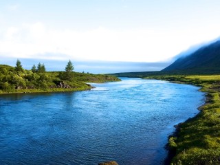 Fresh Water meets Glacier Water