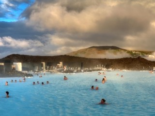 Bathing in the Blue Lagoon