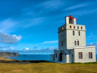 Lighthouse at Dyrhólaey