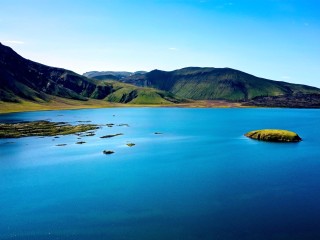 Lake Frostastadavatn Landmannalaugar