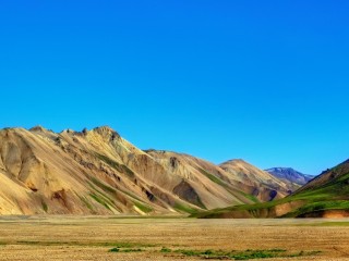 Rhyolite Mountains in Landmannalaugar