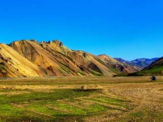 Colorful Mountains in Landmannalaugar