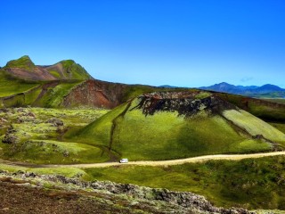 Volcanic Landscape in Landmannalaugar