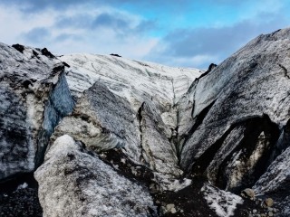 The Glacier Sólheimajökull