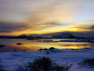 The Lake at Thingvellir